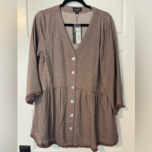 GiGiO// woven tunic
